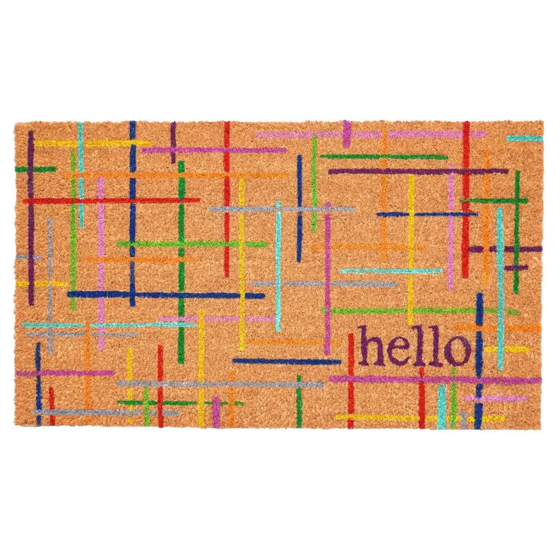 Calloway Mills Colorful Lines Doormat Calloway Mills