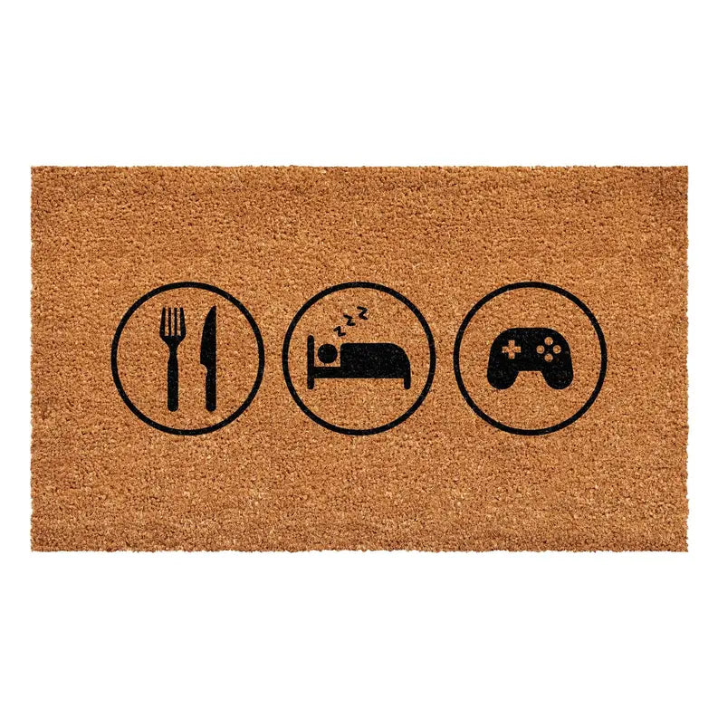 Calloway Mills Eat Sleep Games Doormat Calloway Mills