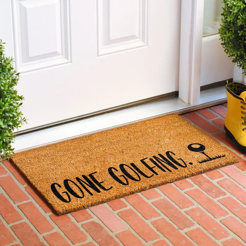 Calloway Mills Gone Golfing Doormat Calloway Mills