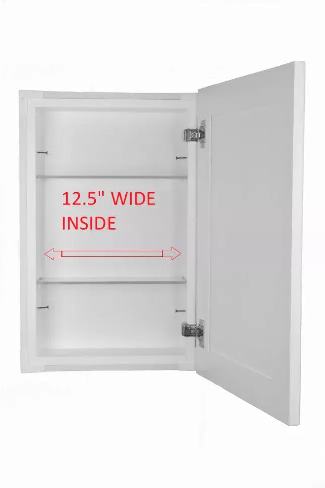 Calpyso Recessed Medicine Cabinet WG Wood Products, LLC