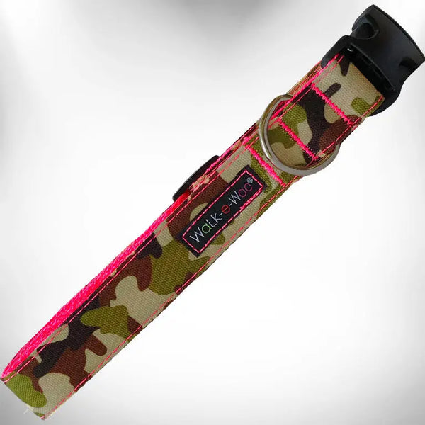 Camo Dog Collars Walk-e-Woo