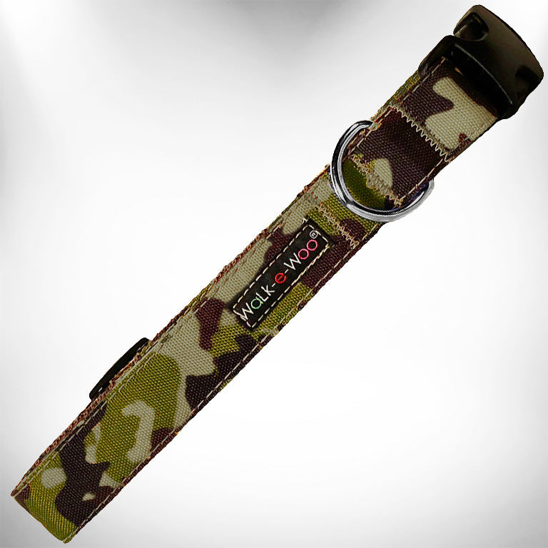 Camo Dog Collars Walk-e-Woo
