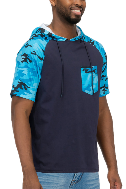 Camo Pocket Hooded Tee WEIV
