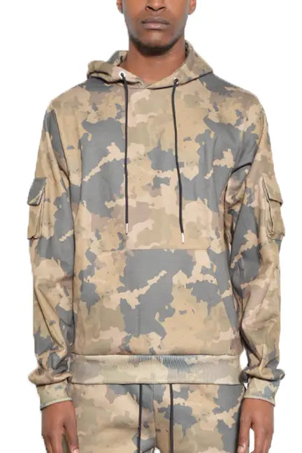 Camo Pullover Hoodie WEIV