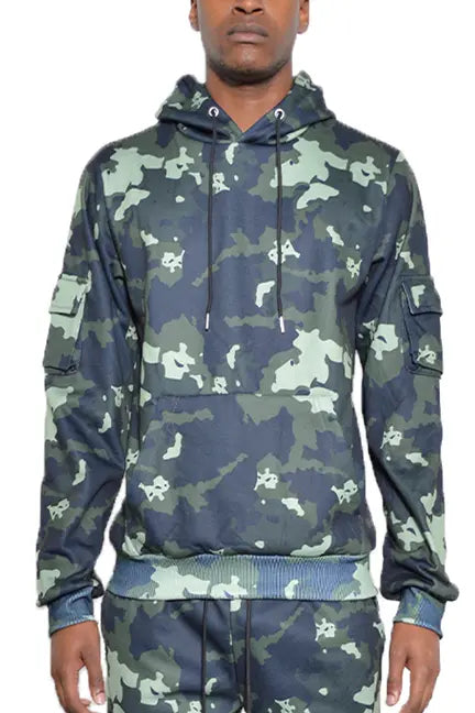 Camo Pullover Hoodie WEIV