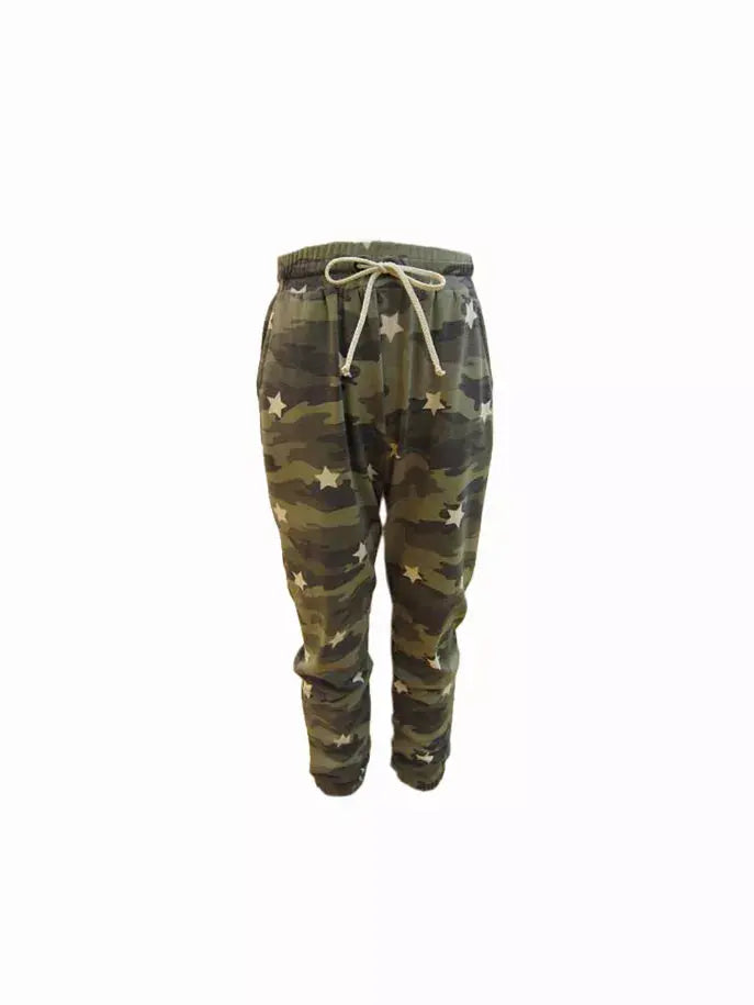 Camo Stars Joggers Tru Luv
