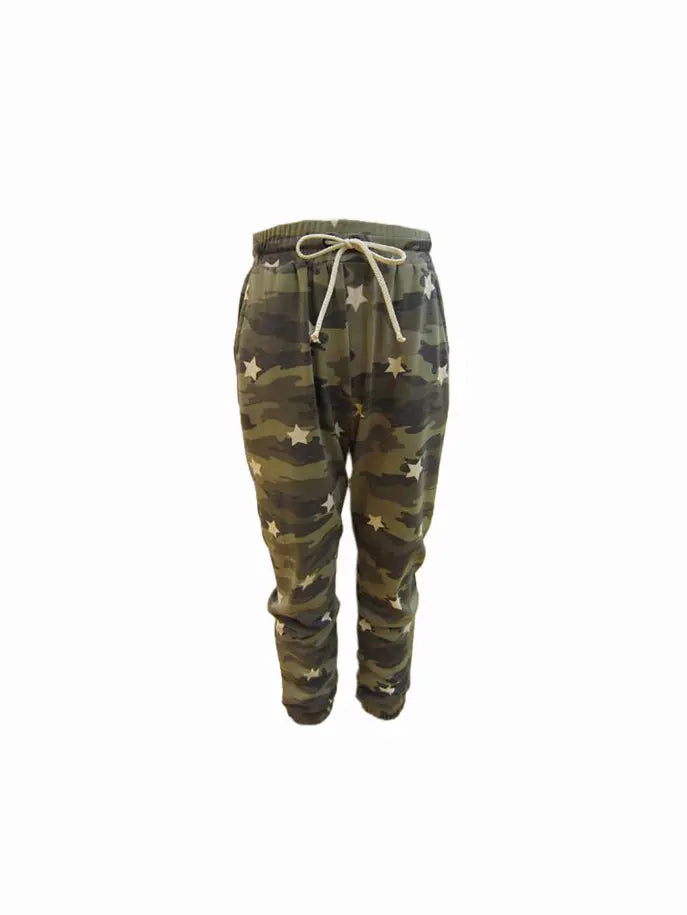 Camo Stars Joggers Tru Luv