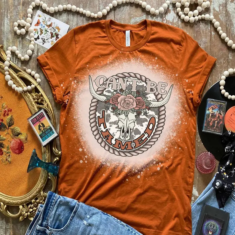 Can't Be Tamed Shirt Bleached CK's Boutique