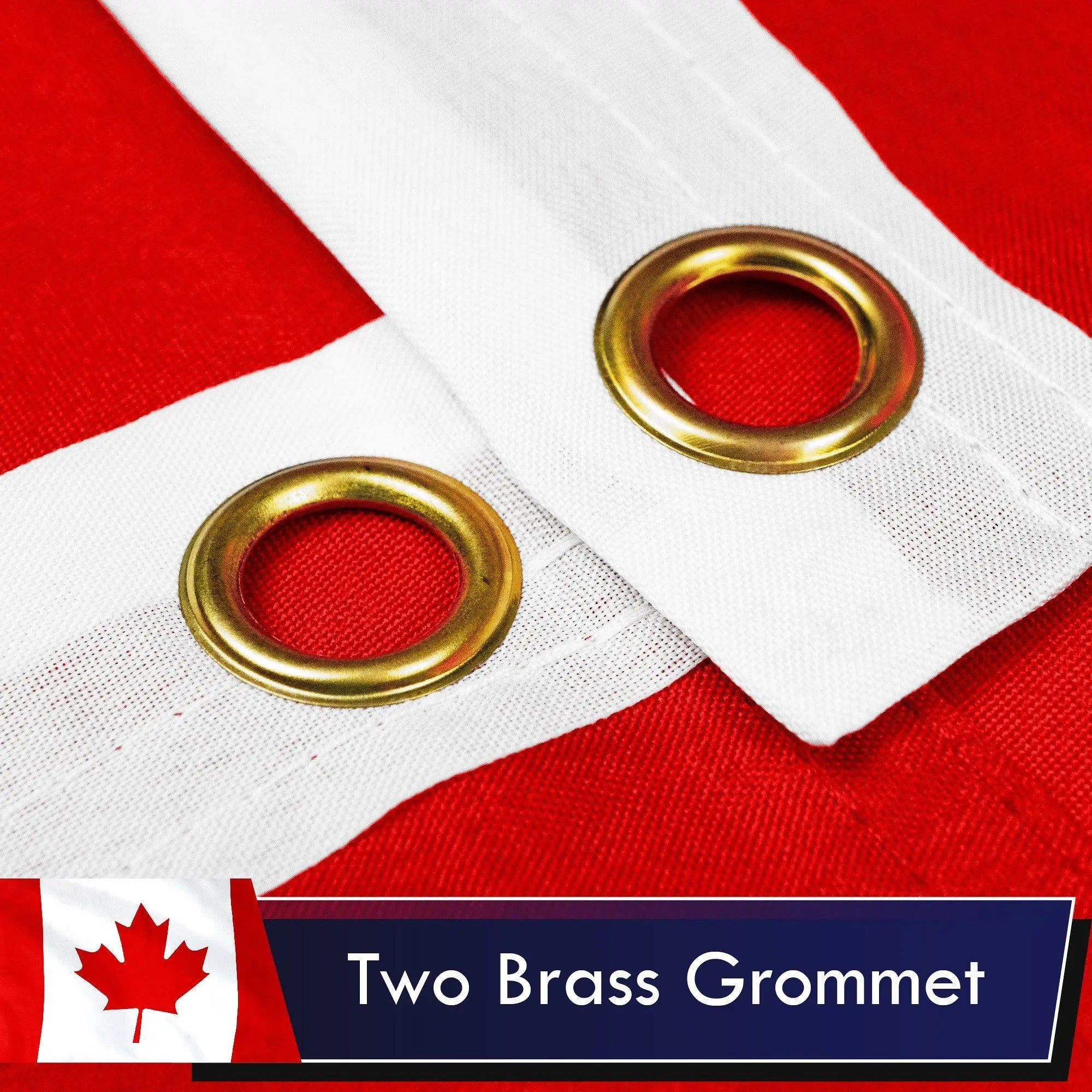 Canada Canadian Flag 3x5 Ft 3-Pack Printed Polyester By G128 G128