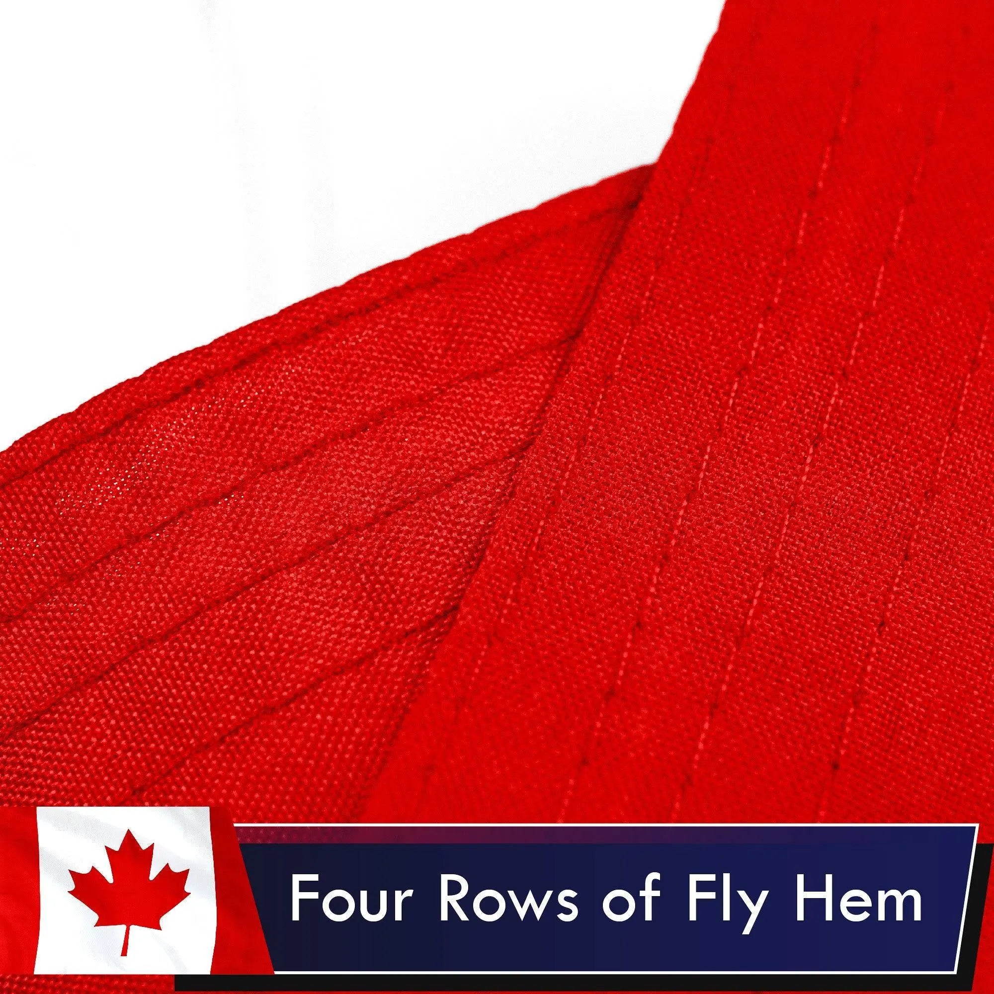 Canada Canadian Flag 3x5 Ft 3-Pack Printed Polyester By G128 G128