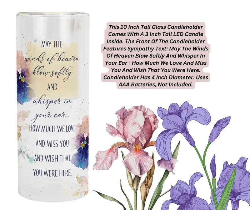 Candleholder May Winds Of Heaven 10in Dicksons Inc