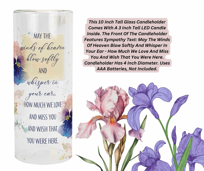 Candleholder May Winds Of Heaven 10in Dicksons Inc