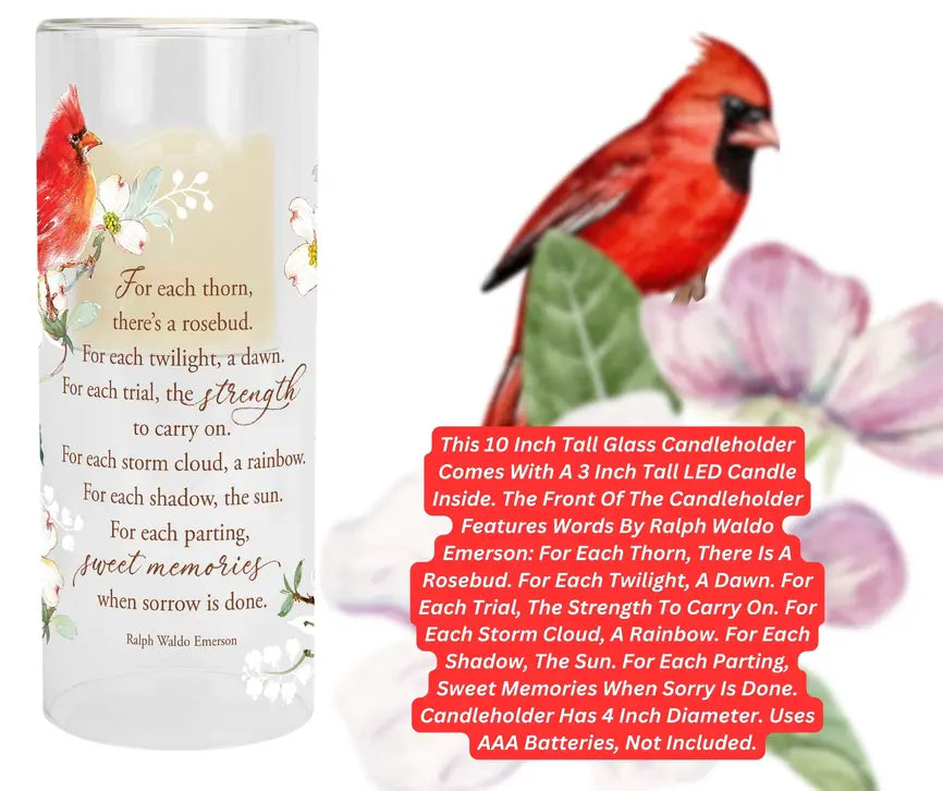 Candleholder Sweet Memories 10in Dicksons Inc