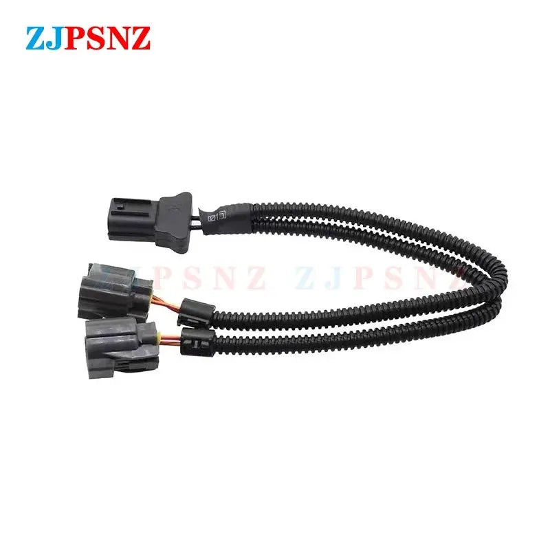 Car Horn Plug Speaker Adapter Pigtail Socket Two Special Line Beam Horn Wiring Harness Female Male Plug Horn Socket Conversion GreatEagleInc