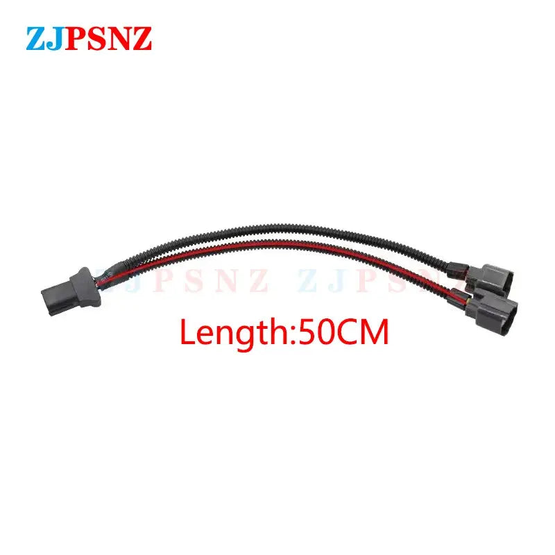 Car Horn Plug Speaker Adapter Pigtail Socket Two Special Line Beam Horn Wiring Harness Female Male Plug Horn Socket Conversion GreatEagleInc