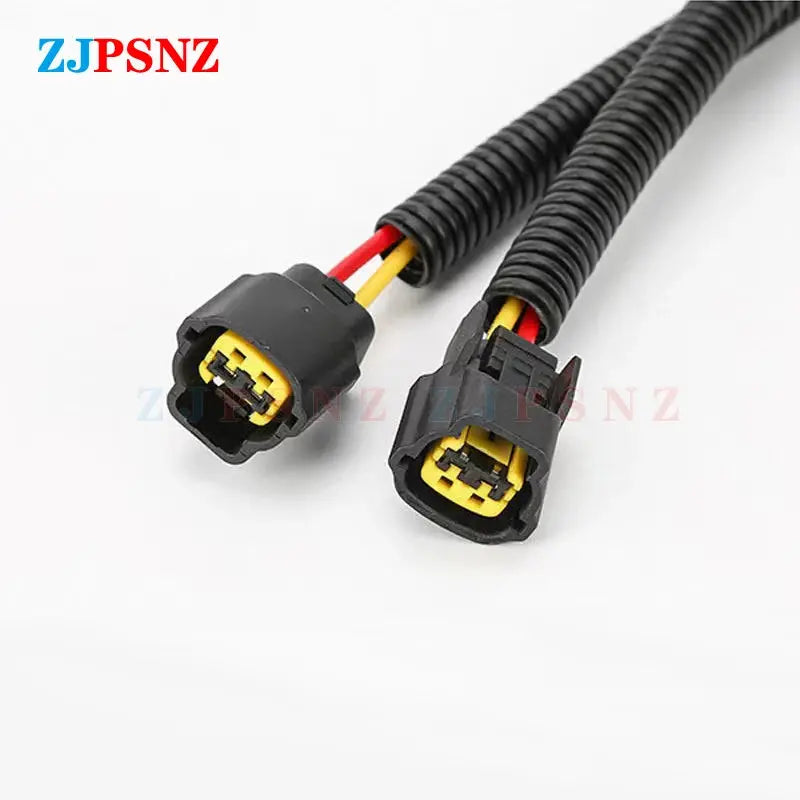 Car Horn Plug Speaker Adapter Pigtail Socket Two Special Line Beam Horn Wiring Harness Female Male Plug Horn Socket Conversion GreatEagleInc