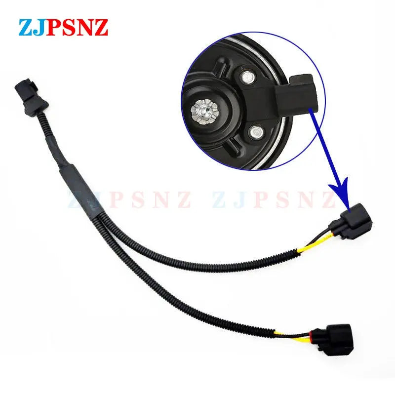Car Horn Plug Speaker Adapter Pigtail Socket Two Special Line Beam Horn Wiring Harness Female Male Plug Horn Socket Conversion GreatEagleInc