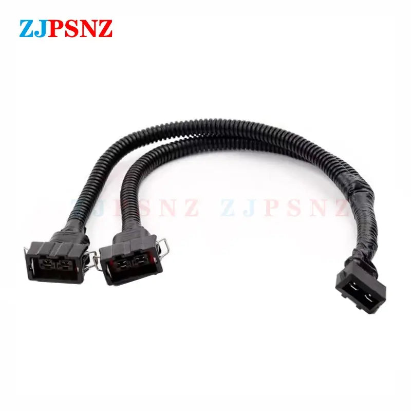 Car Horn Plug Speaker Adapter Pigtail Socket Two Special Line Beam Horn Wiring Harness Female Male Plug Horn Socket Conversion GreatEagleInc