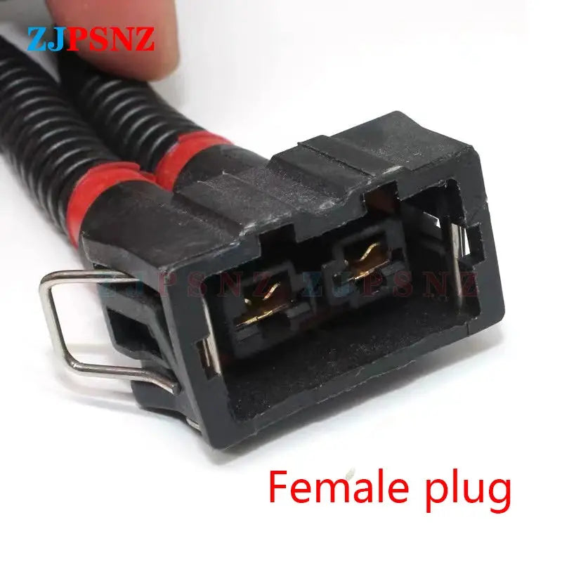 Car Horn Plug Speaker Adapter Pigtail Socket Two Special Line Beam Horn Wiring Harness Female Male Plug Horn Socket Conversion GreatEagleInc