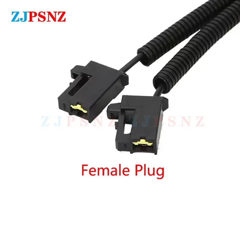 Car Horn Plug Speaker Adapter Pigtail Socket Two Special Line Beam Horn Wiring Harness Female Male Plug Horn Socket Conversion GreatEagleInc
