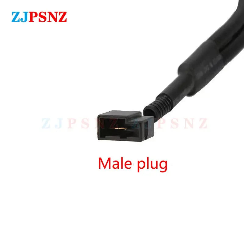 Car Horn Plug Speaker Adapter Pigtail Socket Two Special Line Beam Horn Wiring Harness Female Male Plug Horn Socket Conversion GreatEagleInc