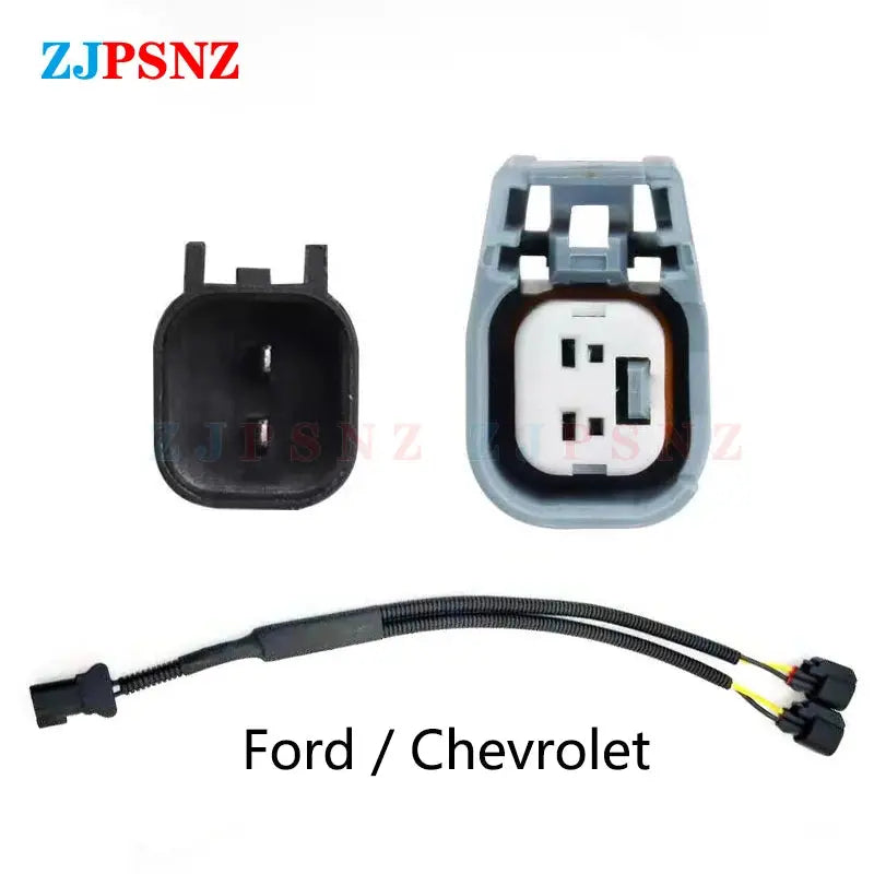 Car Horn Plug Speaker Adapter Pigtail Socket Two Special Line Beam Horn Wiring Harness Female Male Plug Horn Socket Conversion GreatEagleInc