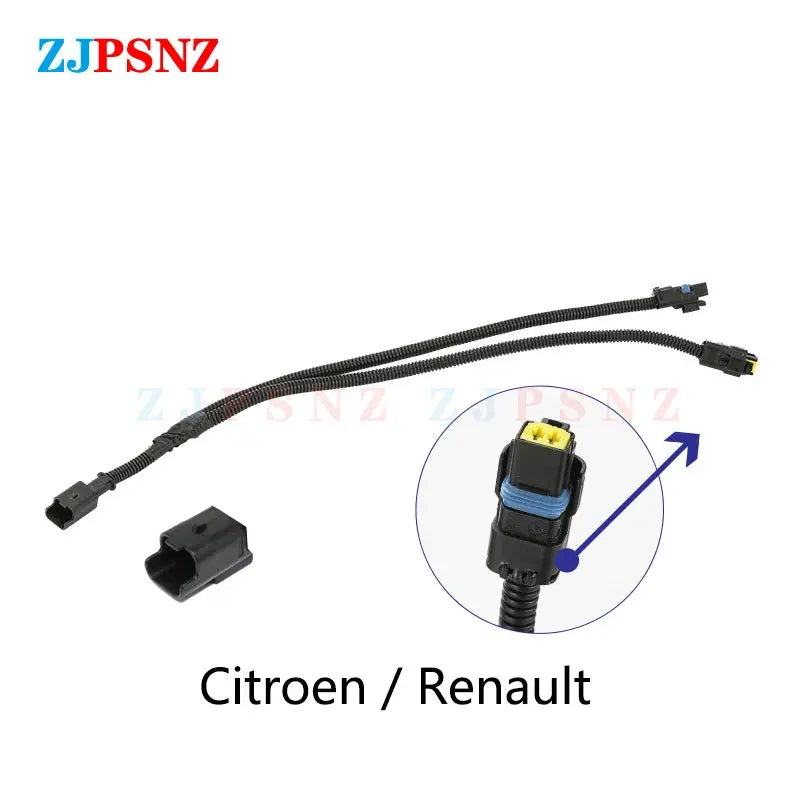 Car Horn Plug Speaker Adapter Pigtail Socket Two Special Line Beam Horn Wiring Harness Female Male Plug Horn Socket Conversion GreatEagleInc