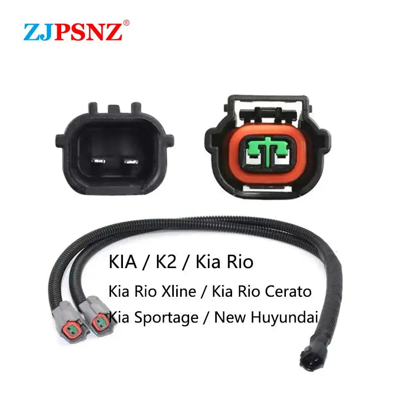 Car Horn Plug Speaker Adapter Pigtail Socket Two Special Line Beam Horn Wiring Harness Female Male Plug Horn Socket Conversion GreatEagleInc
