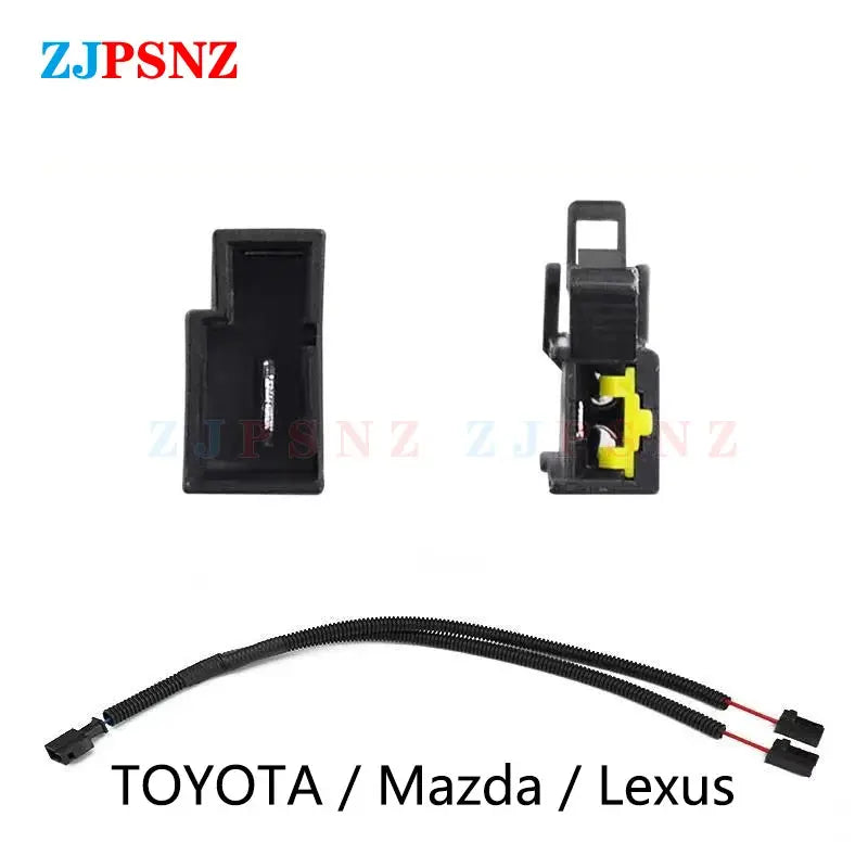 Car Horn Plug Speaker Adapter Pigtail Socket Two Special Line Beam Horn Wiring Harness Female Male Plug Horn Socket Conversion GreatEagleInc