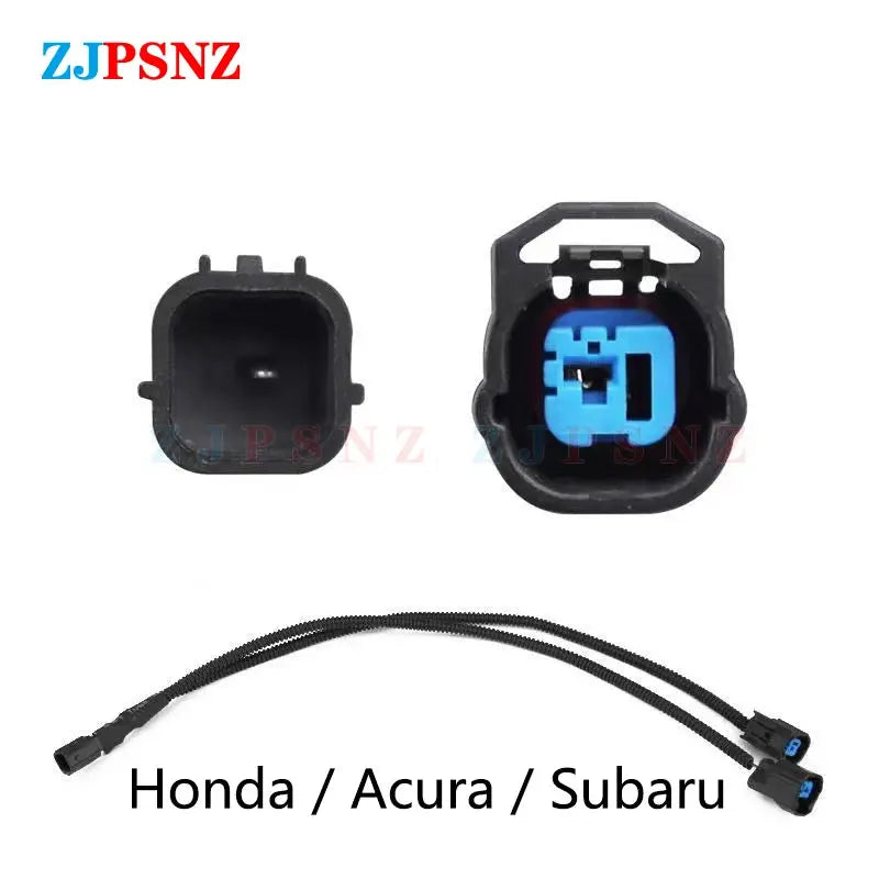 Car Horn Plug Speaker Adapter Pigtail Socket Two Special Line Beam Horn Wiring Harness Female Male Plug Horn Socket Conversion GreatEagleInc