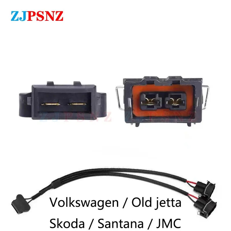 Car Horn Plug Speaker Adapter Pigtail Socket Two Special Line Beam Horn Wiring Harness Female Male Plug Horn Socket Conversion GreatEagleInc