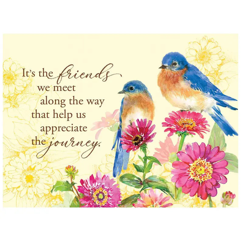 Card Set Friendship Blue Birds & Brights Dicksons Inc
