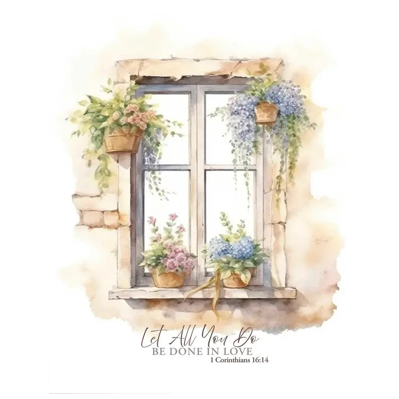 Card Set Friendship Windows Scripture Dicksons Inc
