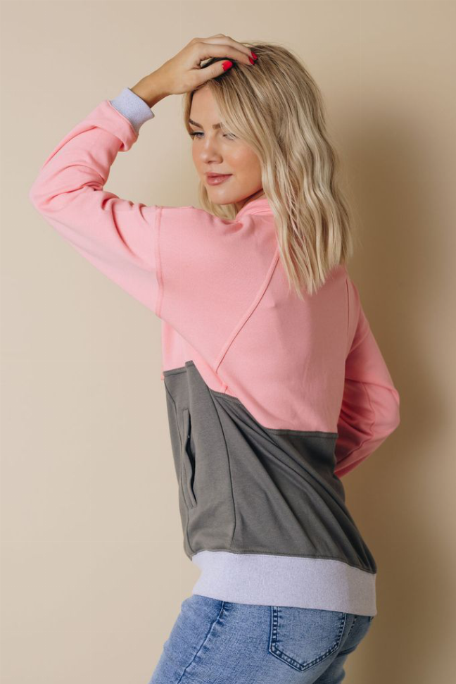 Carmen Colorblock Sweatshirt Stay Warm in Style
