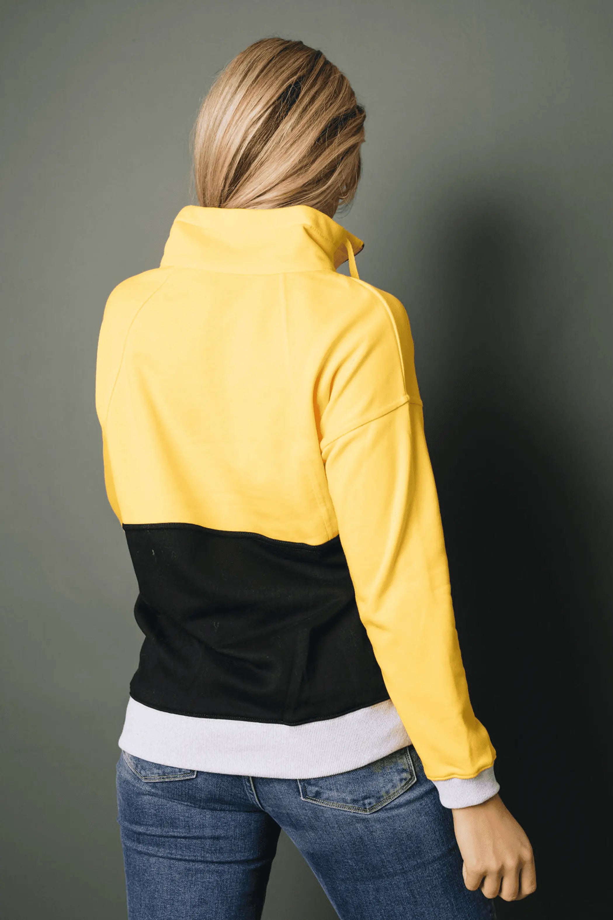 Carmen Colorblock Sweatshirt Stay Warm in Style