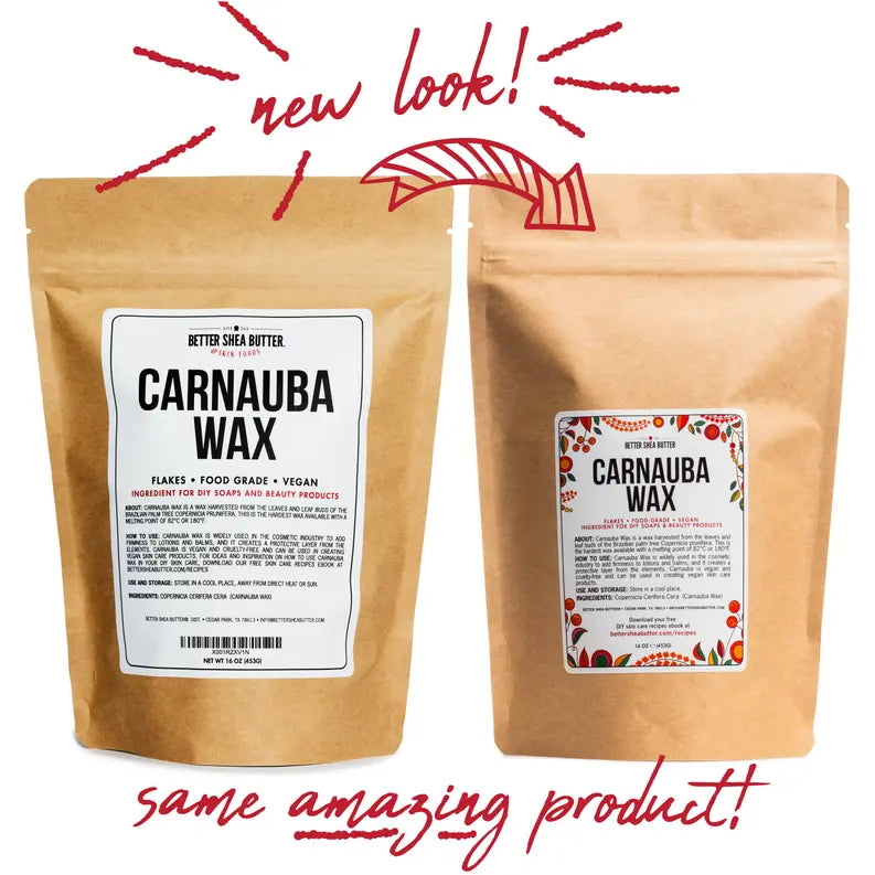 Carnauba Wax (Vegan Wax, Beeswax Substitute) Better Shea Butter