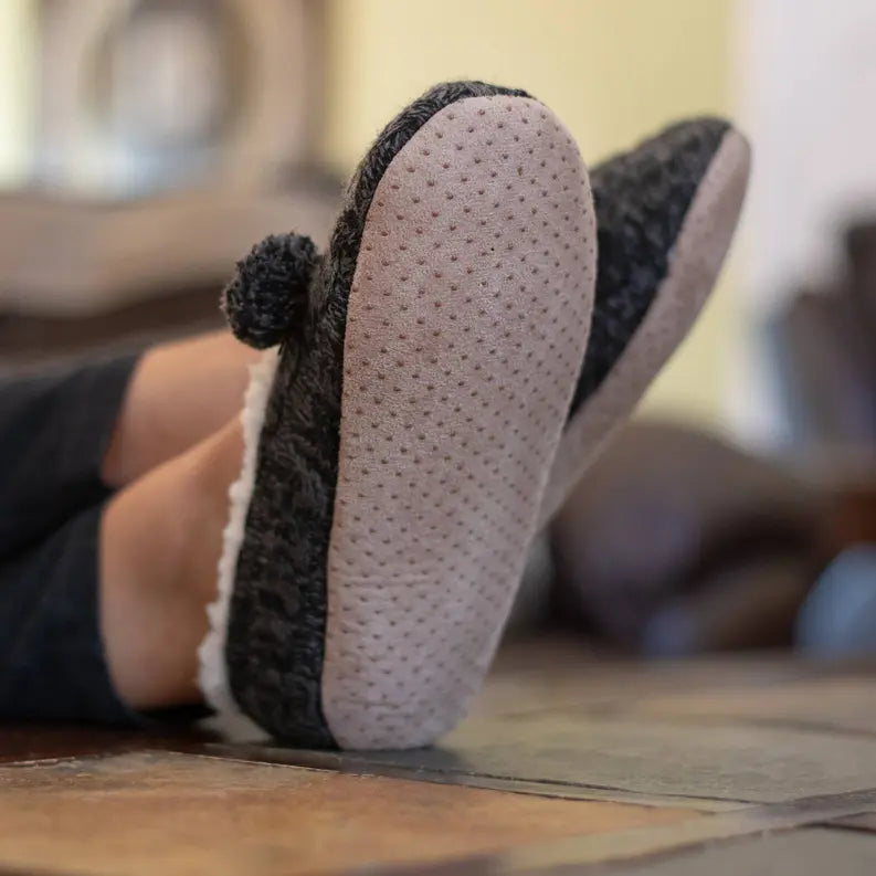 Cat Plush Lined Non Slip Fuzzy Soft Slipper - Dicksons Inc