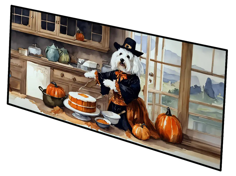 Cavalier Spaniel Fall Kitchen Pumpkins Decorative Soy Candle Caroline's Treasures