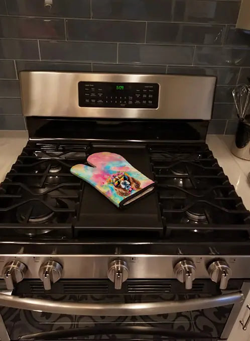 Cavalier Spaniel Hippie Dawg Oven Mitt Caroline's Treasures