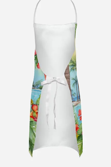 Cavalier Spaniel Luau Apron Caroline's Treasures