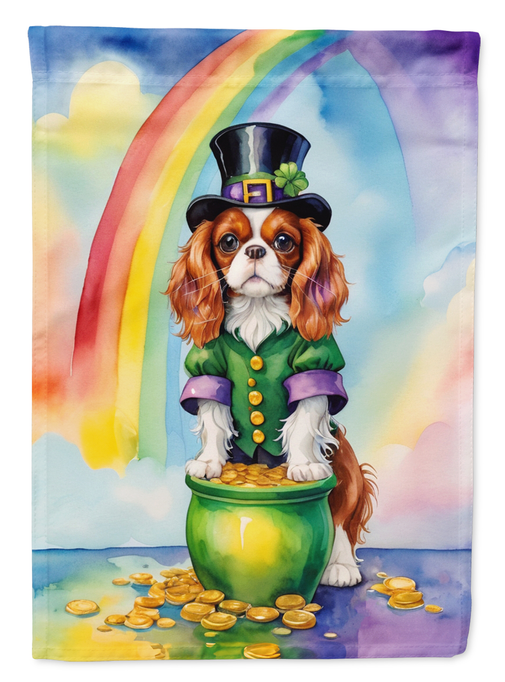 Cavalier Spaniel St Patrick's Day Garden Flag Caroline's Treasures
