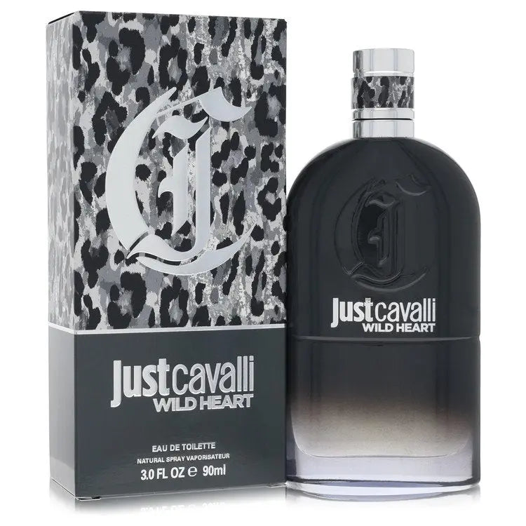 Cavalli  Just Cavalli Wild Heart by Cavalli Eau De Toilette Spray 3.0 oz for Men for Fragrances for Men Cavalli