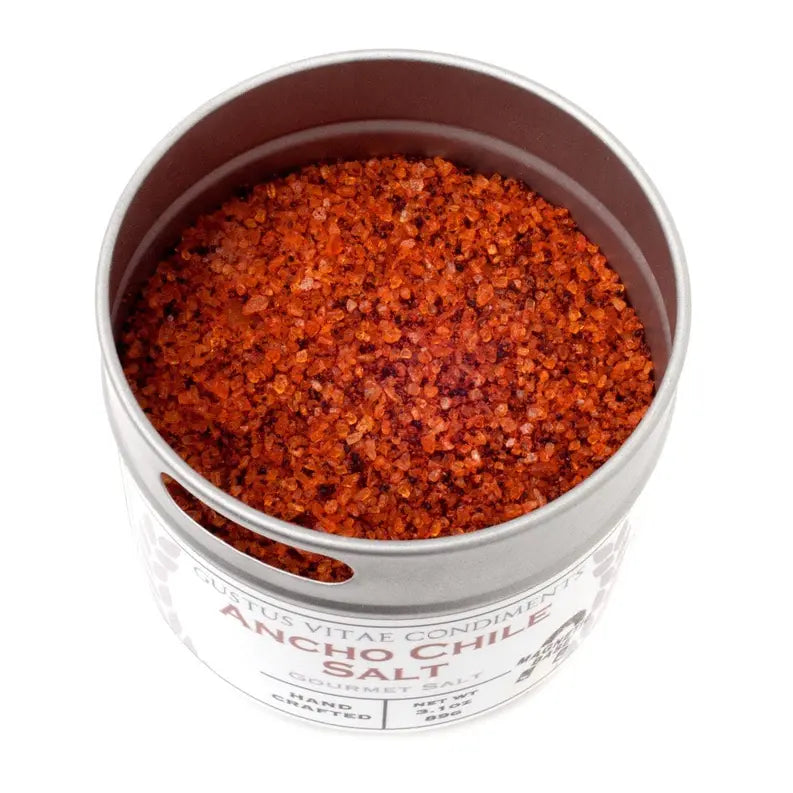 Celebration Sea Salt | All American Salts For Summer | 6 Magnetic Tins | Gustus Vitae Gustus Vitae