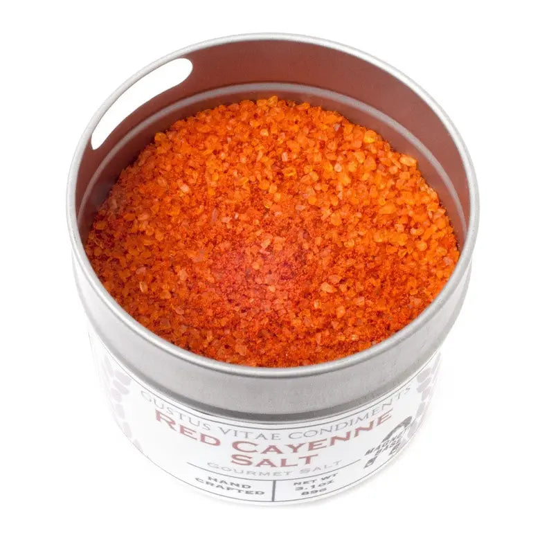 Celebration Sea Salt | All American Salts For Summer | 6 Magnetic Tins | Gustus Vitae Gustus Vitae