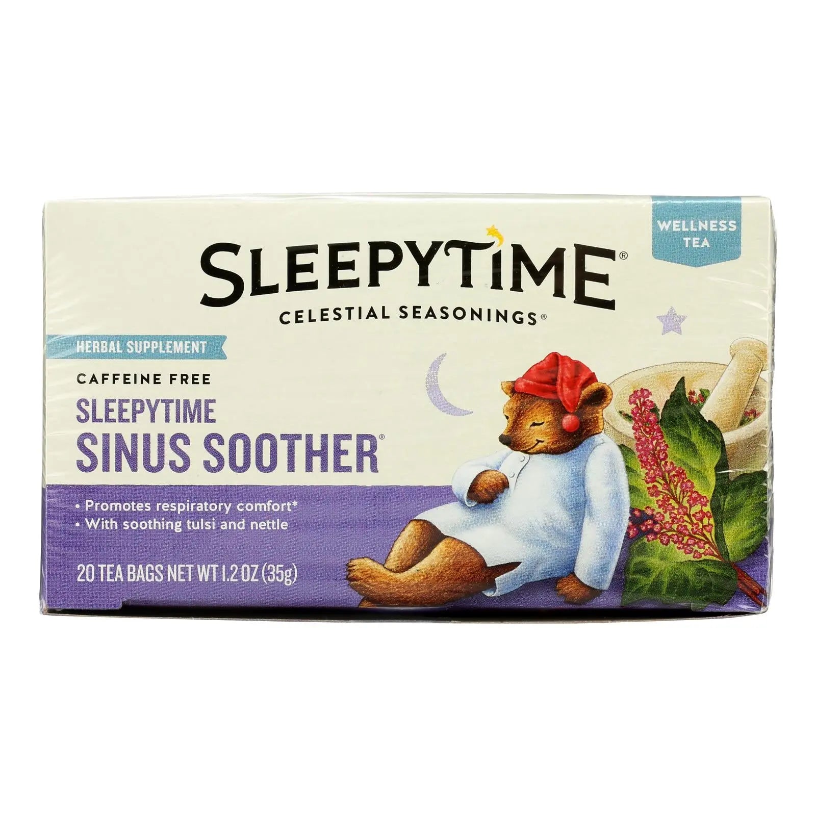 Celestial Seasonings - Wellness Tea Sinus Soothr - Case Of 6 - 20 Bag Celestial Seasonings