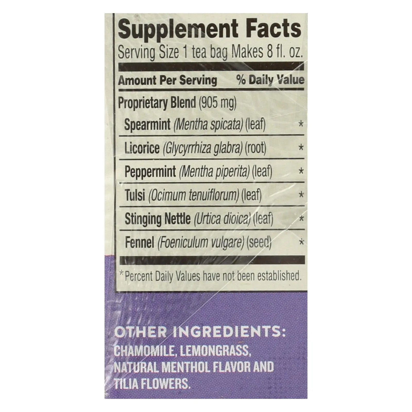Celestial Seasonings - Wellness Tea Sinus Soothr - Case Of 6 - 20 Bag Celestial Seasonings
