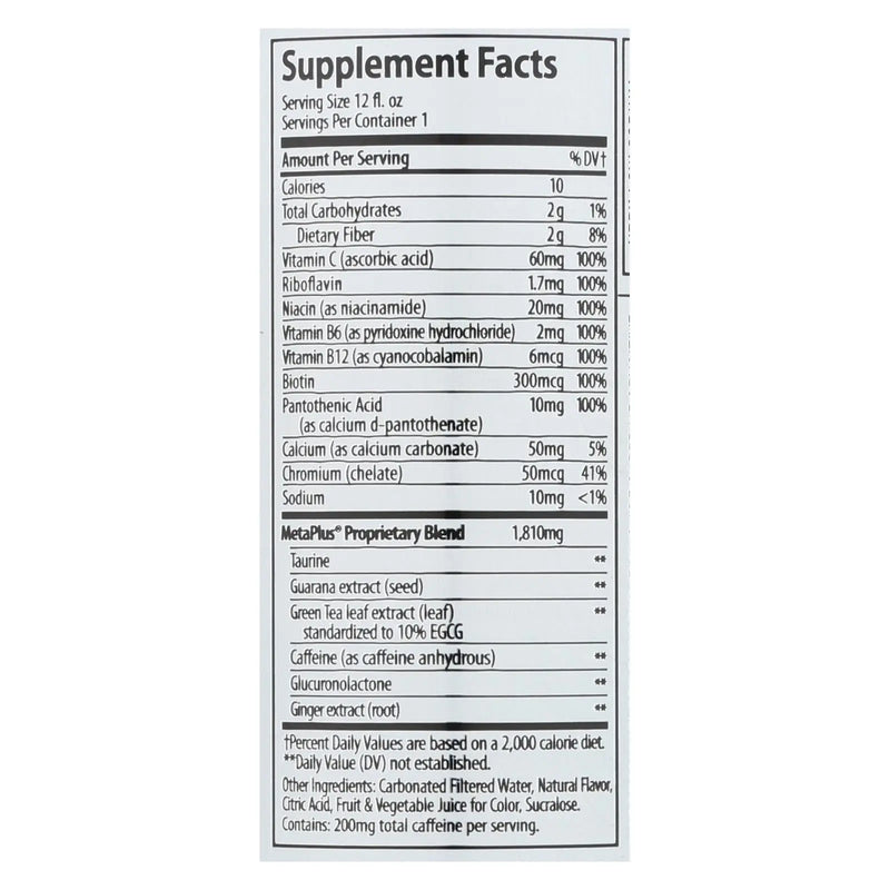 Celsius Sparkling Wild Berry Dietary Supplement  - Case Of 12 - 12 Fz Celsius