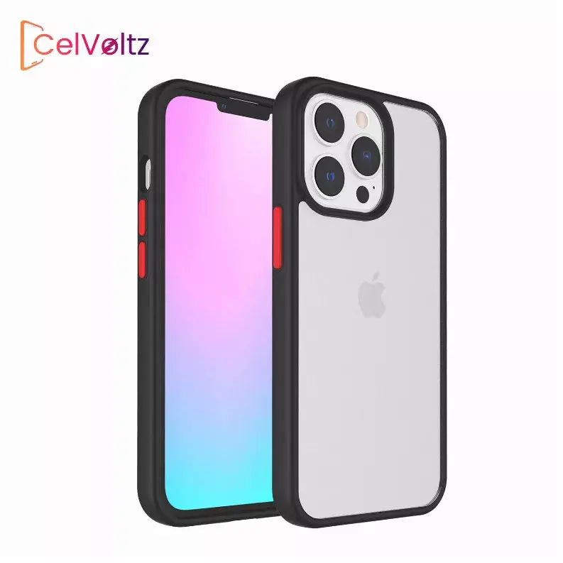 Celvoltz Hard Pc + Soft TPU Frame [Shock-Absorbing] Phone Case CelVoltz