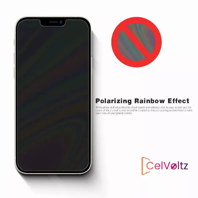 Celvoltz Tempered Glass Compatible For IPhone (100 Pack) Clear CelVoltz