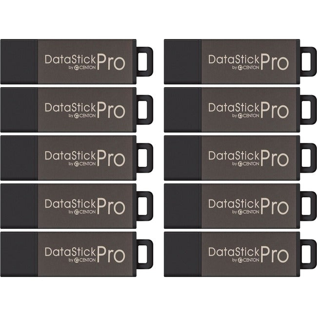 Centon 4GB DataStick Pro USB 2.0 Flash Drive - 10 Pack Centon Electronics